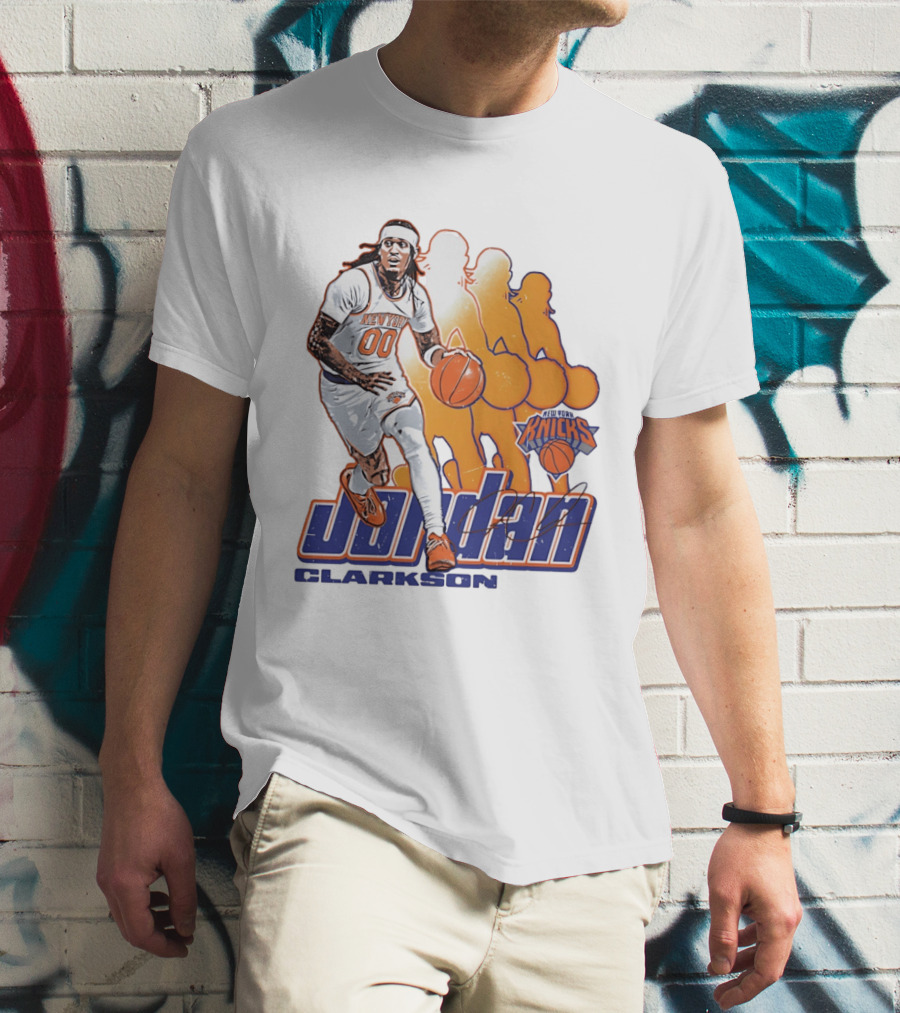 Jordan Clarkson New York Knicks Basketball Sports T-Shirt