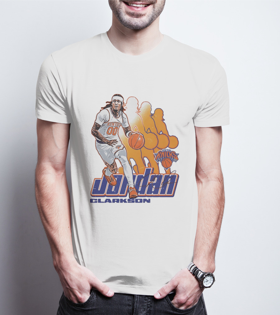 Jordan Clarkson New York Knicks Basketball Sports T-Shirt