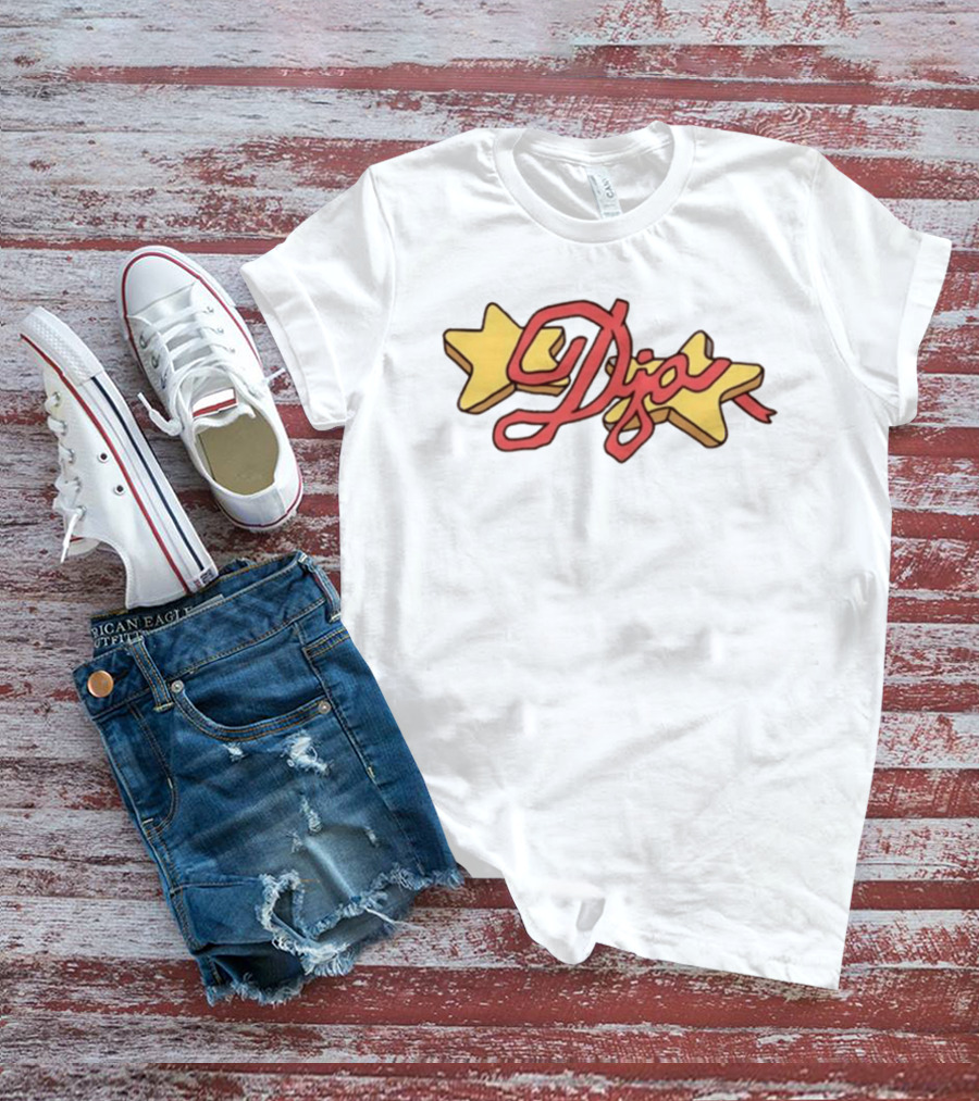Juls Star Dia Red And Yellow Stars T-Shirt
