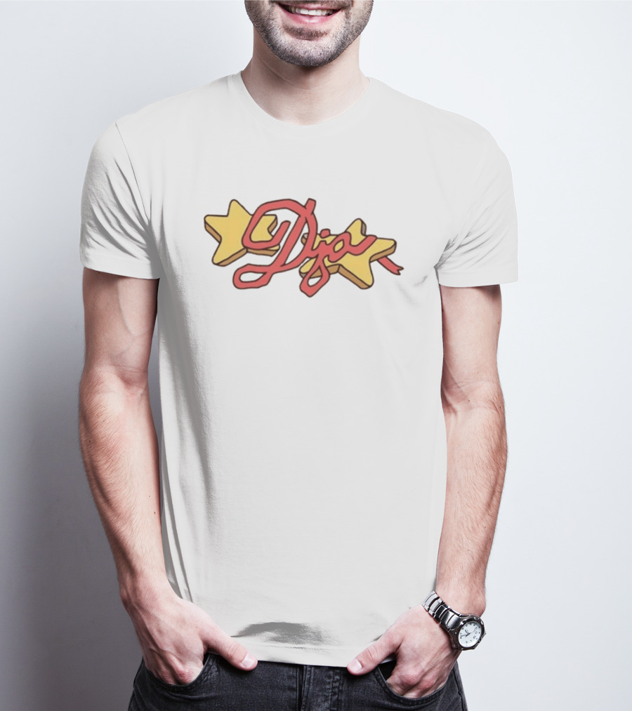Juls Star Dia Red And Yellow Stars T-Shirt