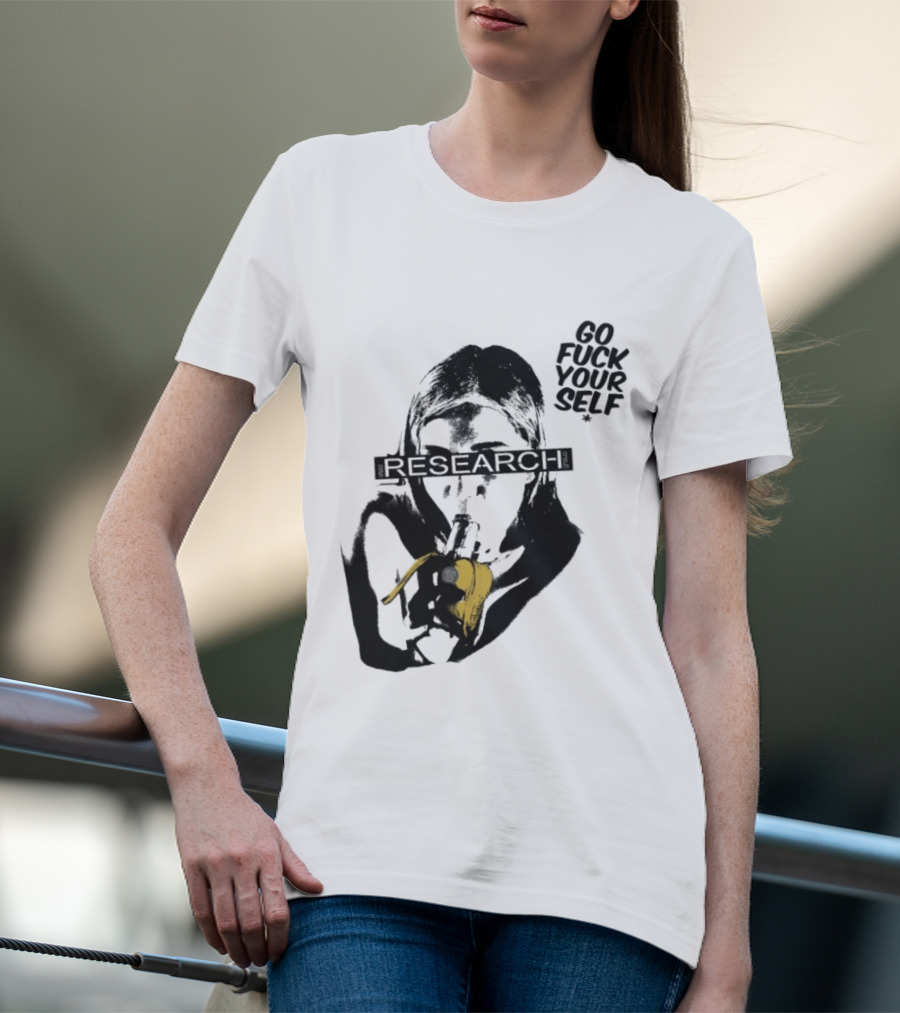 Go Fuck Yourself Research Group Banana T-Shirt
