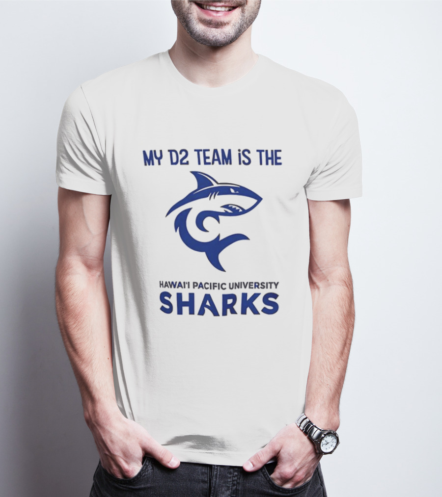 My D2 Team Hawaii Pacific University Sharks T-Shirt