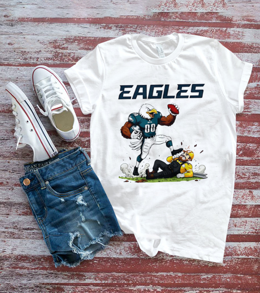 Philadelphia Eagles Vs Pittsburgh Steelers Rivalry Beat Steelers T-Shirt