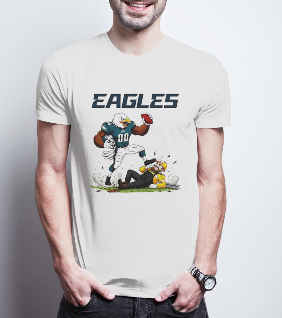 Philadelphia Eagles Vs Pittsburgh Steelers Rivalry Beat Steelers T-Shirt