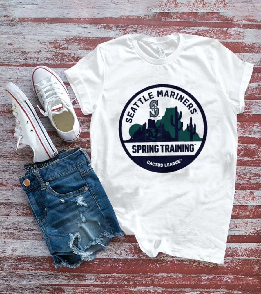 Seattle Mariners Cactus League Spring Training 2026 Desert Scene T-Shirt