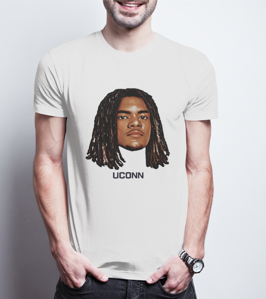 UConn Huskies Solo Ball Bobblehead T-Shirt