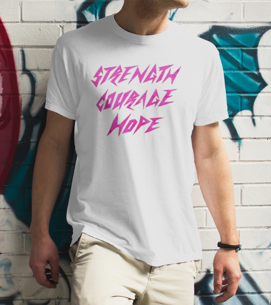 Strength Courage Hope Auburn Women's Basketball T-Shirt