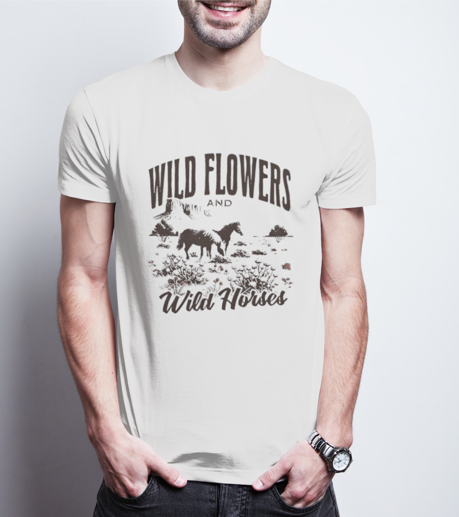 Wildflowers And Wild Horses Lainey Wilson T-Shirt