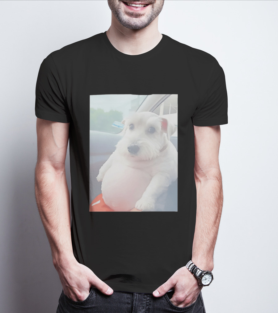 Fat Chud Dog Meme Funny Animal Image T-Shirt