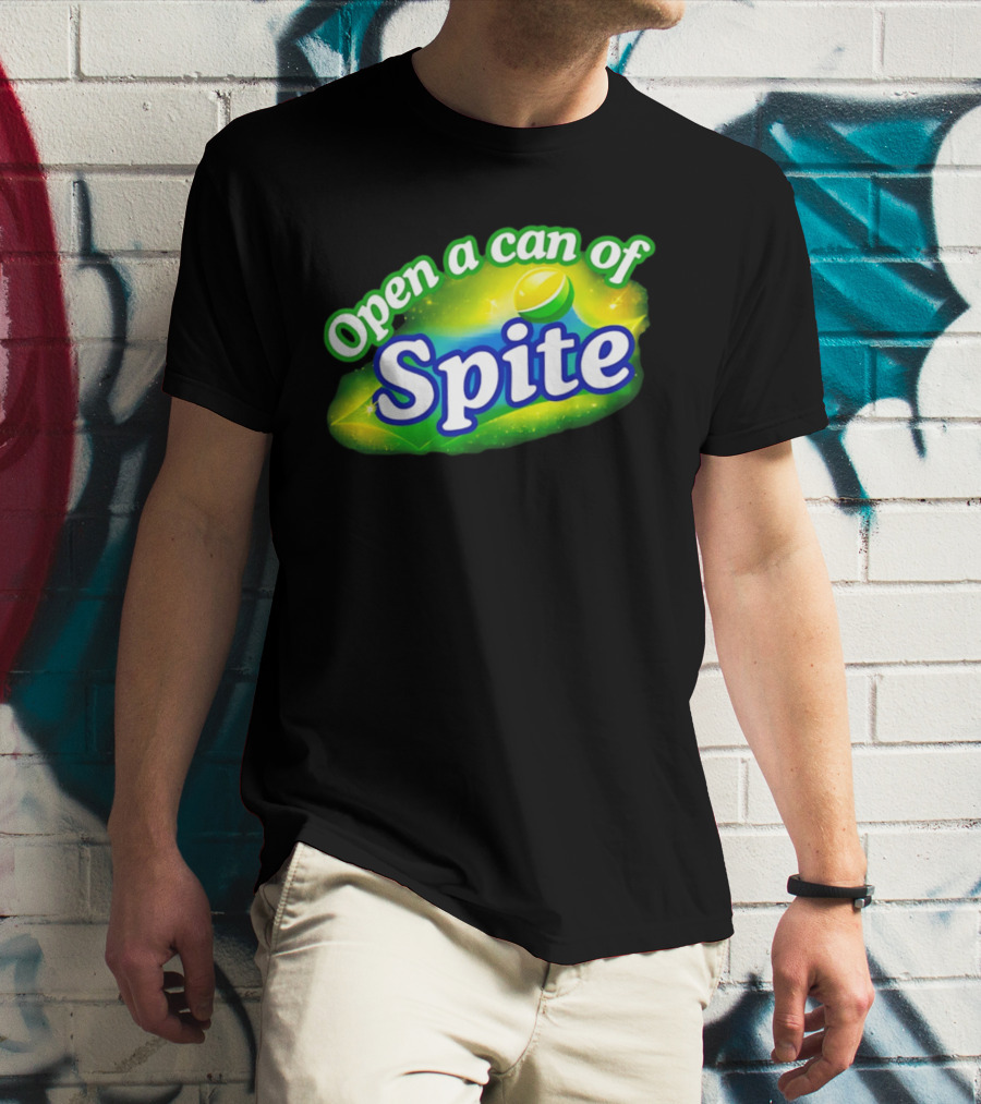 Open A Can Of Spite Parody With Lemon Lime T-Shirt