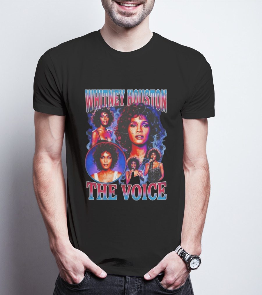 Whitney Houston The Voice 90s Music Lovers T-Shirt