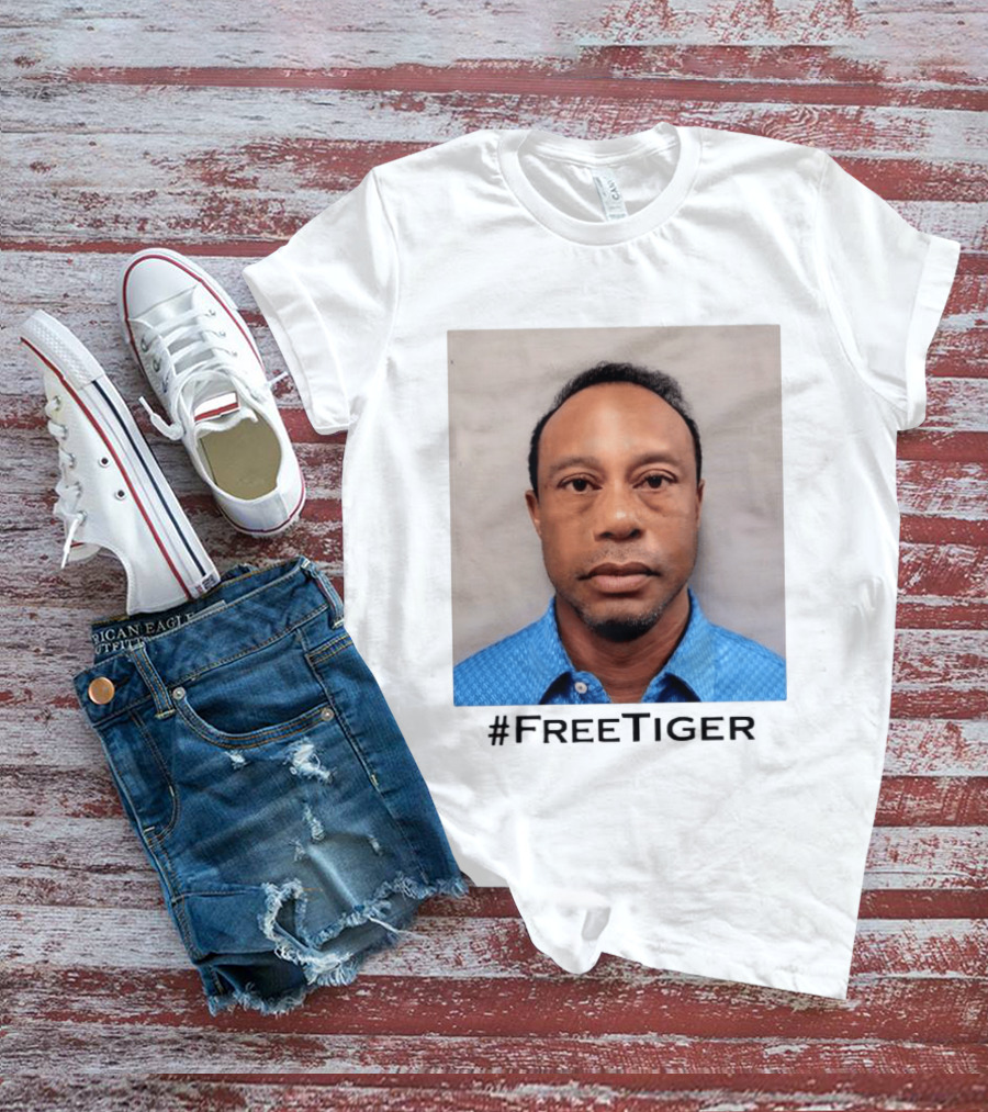 #FreeTiger Woods Golf Shot T-Shirt