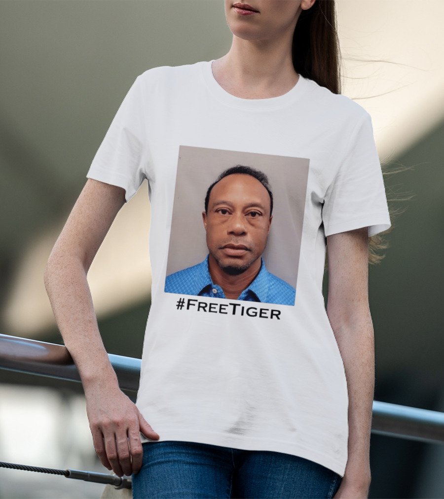 #FreeTiger Woods Golf Shot T-Shirt