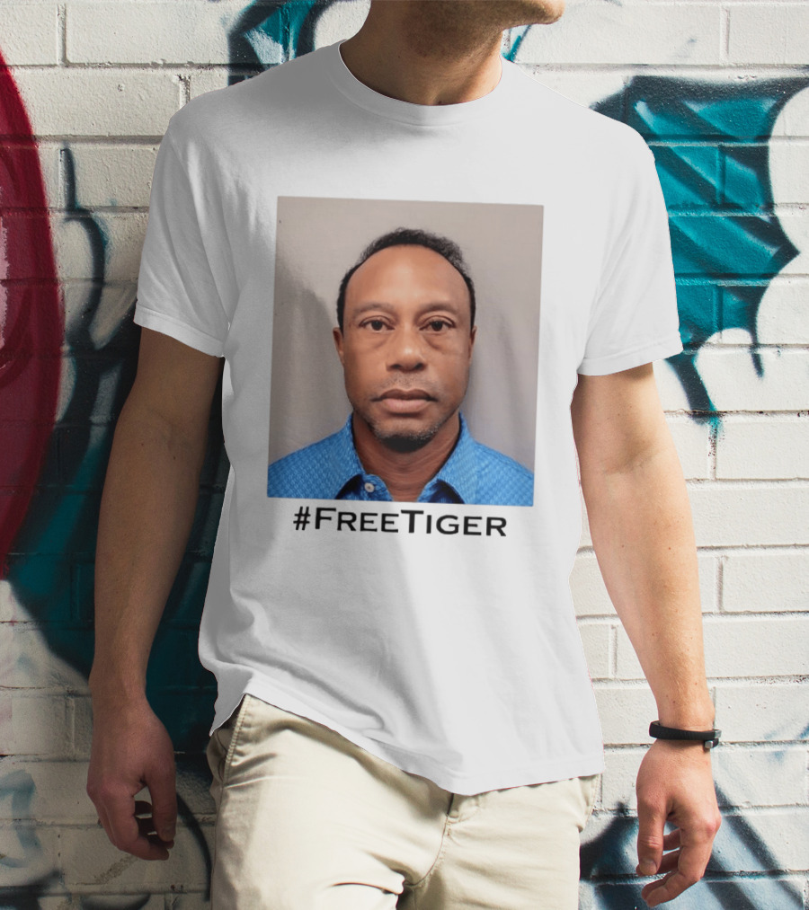 #FreeTiger Woods Golf Shot T-Shirt