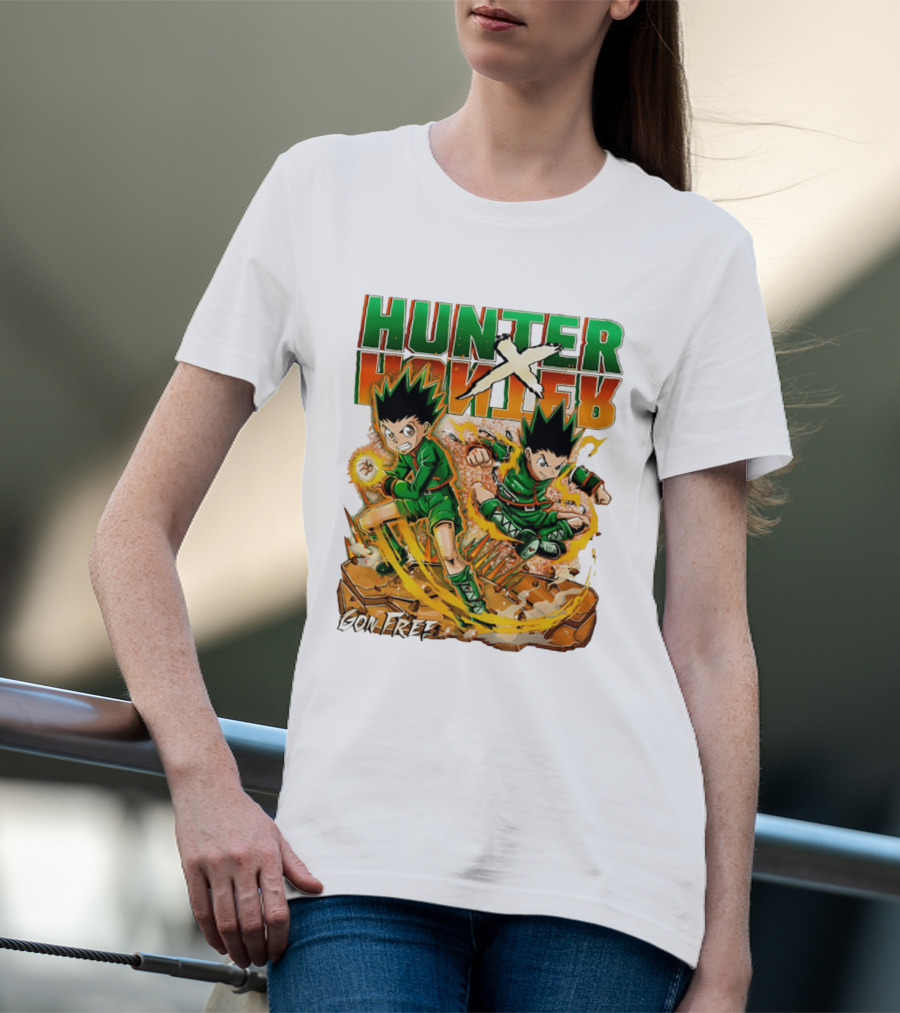 Hunter X Hunter Gon Freeces Energetic Battle Stance 2026 T-Shirt