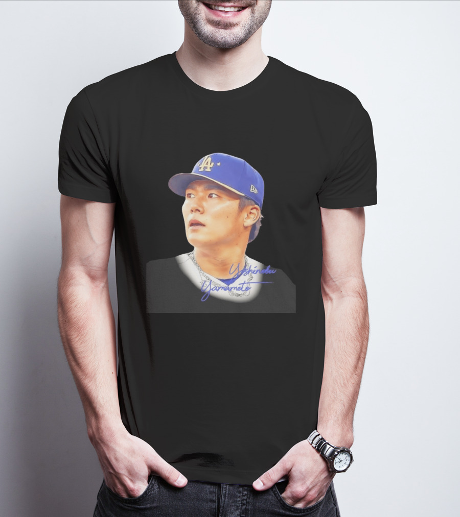 Yoshinobu Yamamoto Los Angeles Dodgers MLB 2026 Player T-Shirt