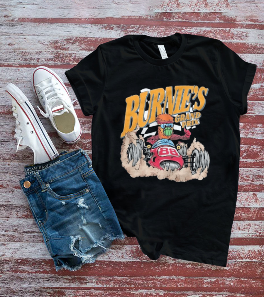 Burnie's Grand Prix Racing Miami Heat Court Culture 88 T-Shirt