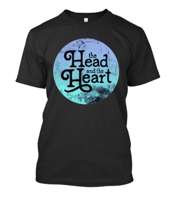 The Head And The Heart Periwinkle Gradient T-Shirt