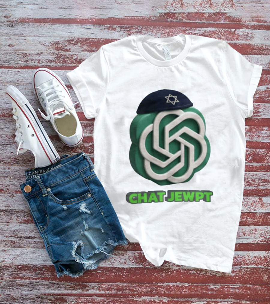 Chat JewPT Symbol With Star On Cap T-Shirt