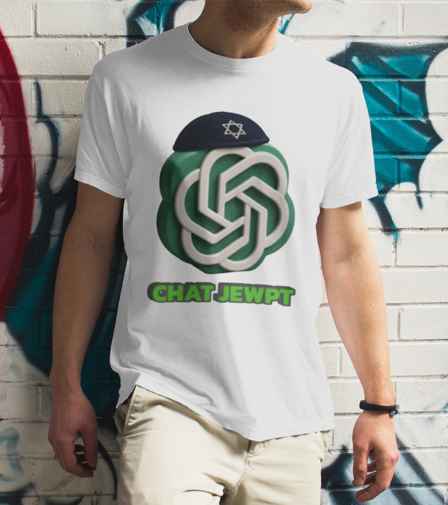 Chat JewPT Symbol With Star On Cap T-Shirt