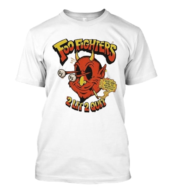 Foo Fighters 2 Lit 2 Quit Secret Show April 30 2026 Irving Plaza New York T-Shirt