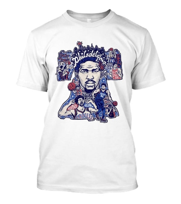 Joel Embiid Philadelphia Process Sixers All Star 21 Trust The Process T-Shirt