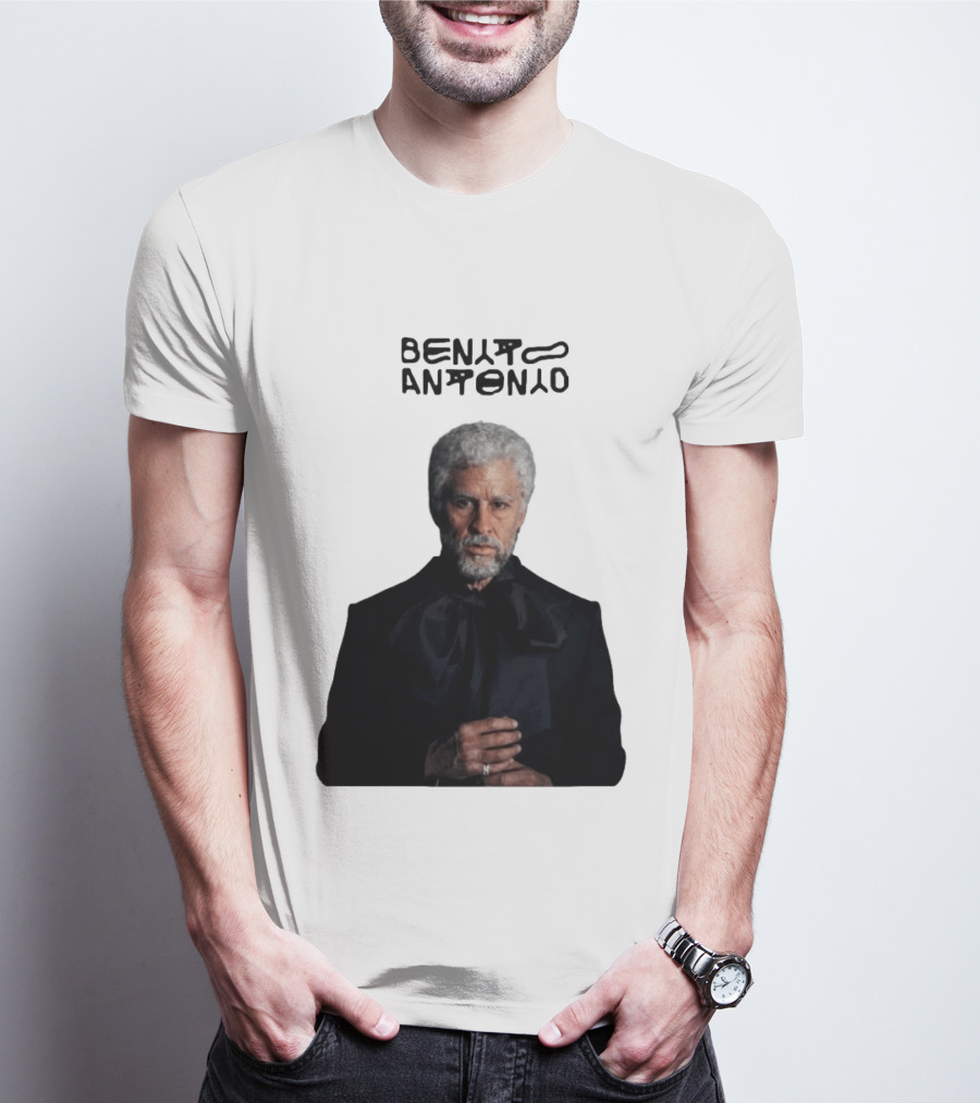 Benito Antonio Character In Black Outfit T-Shirt