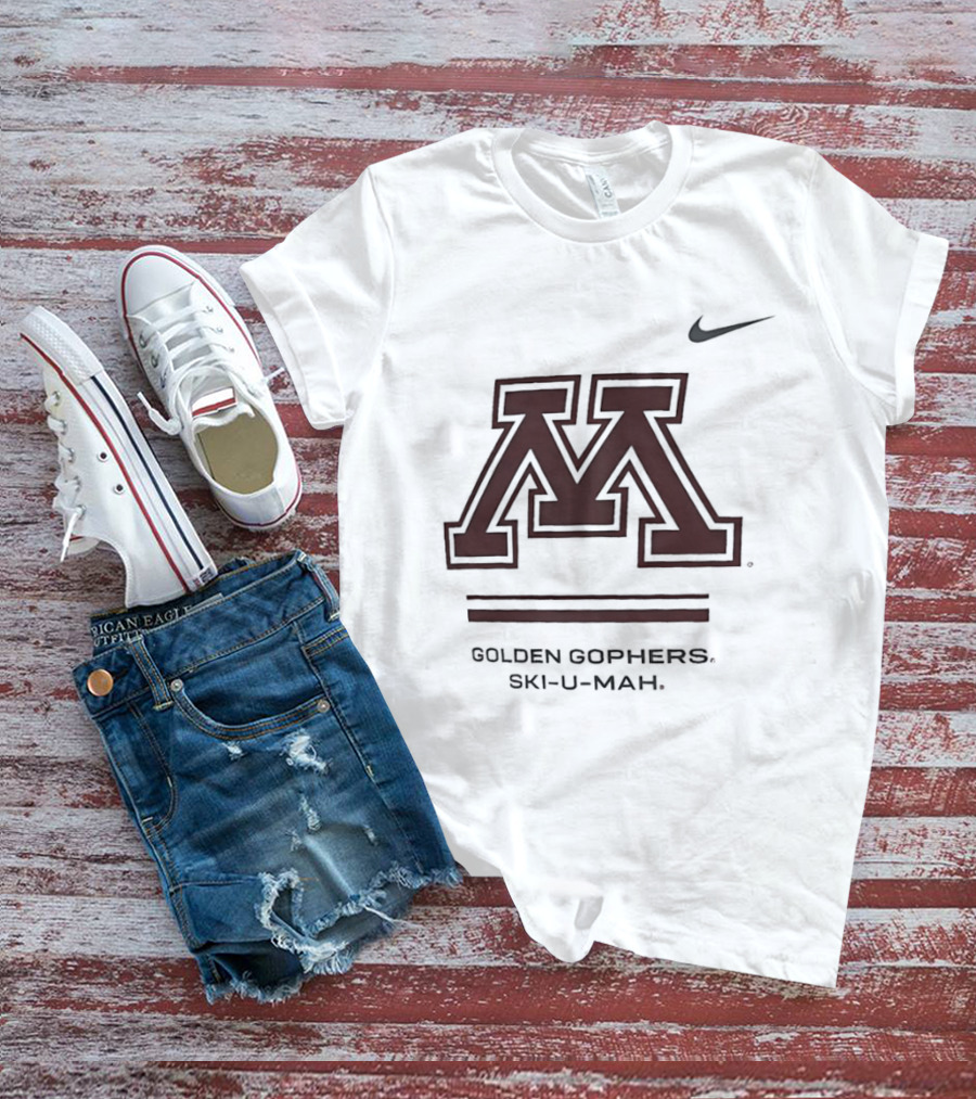 Minnesota Golden Gophers Ski U Mah Nike T-Shirt