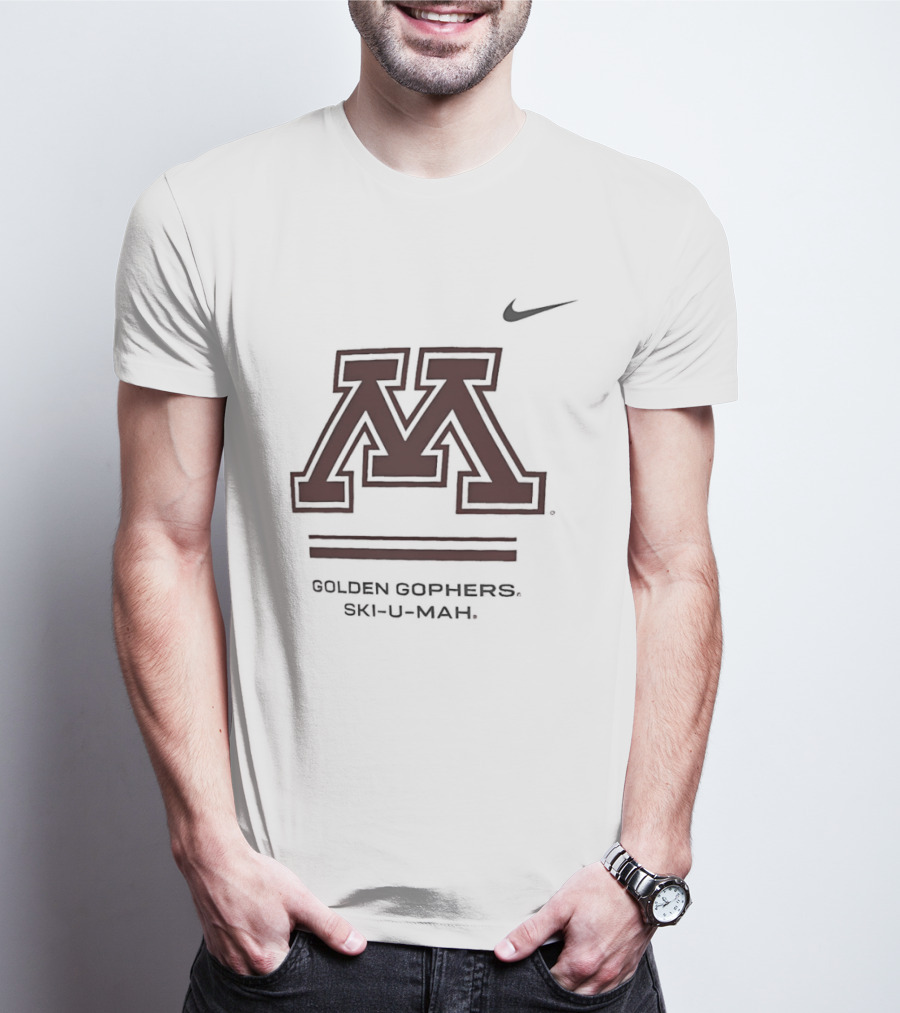 Minnesota Golden Gophers Ski U Mah Nike T-Shirt