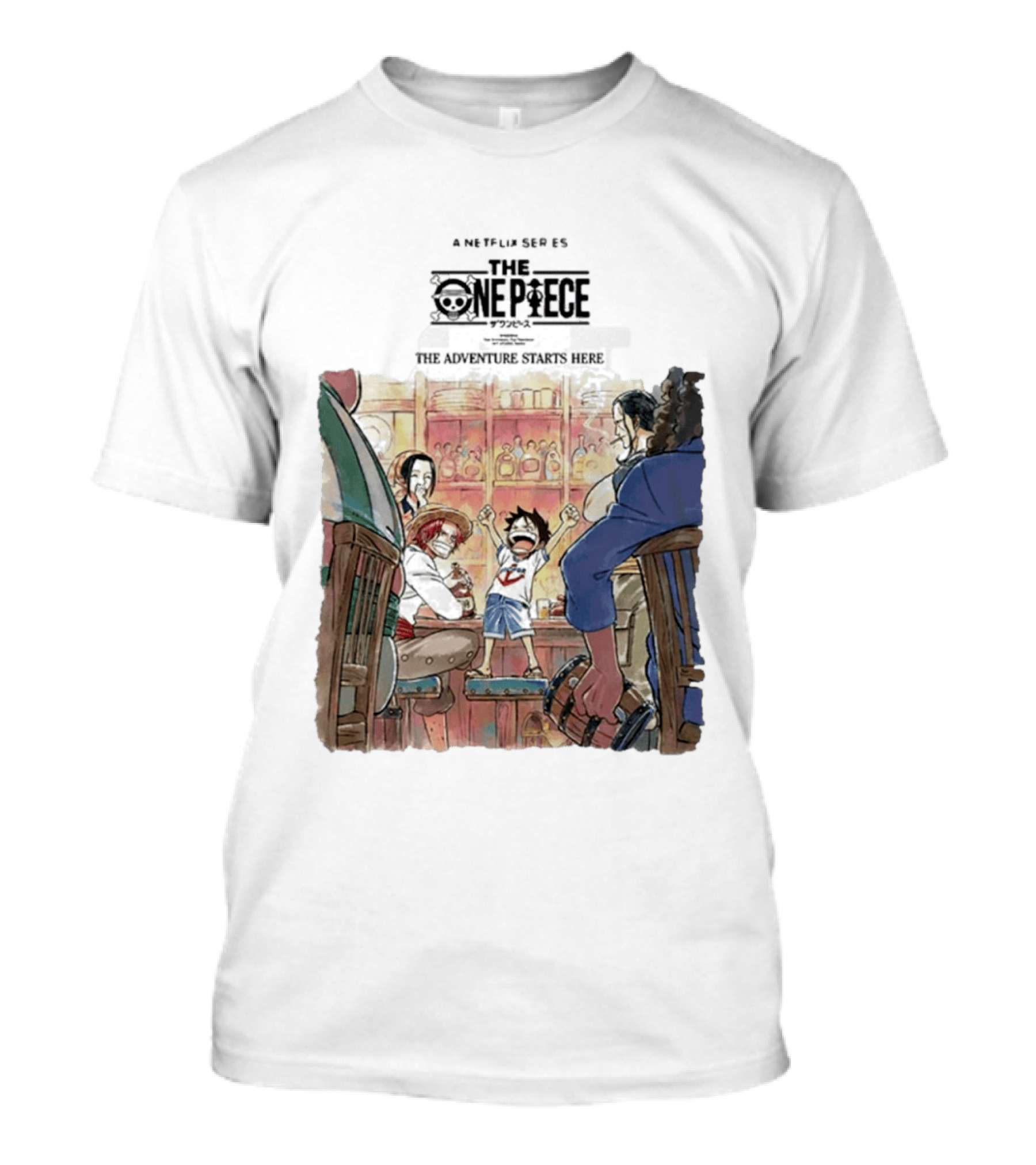 The One Piece Adventure Starts Here East Blue Remake By WIT Studio On Netflix February 2027 T-Shirt