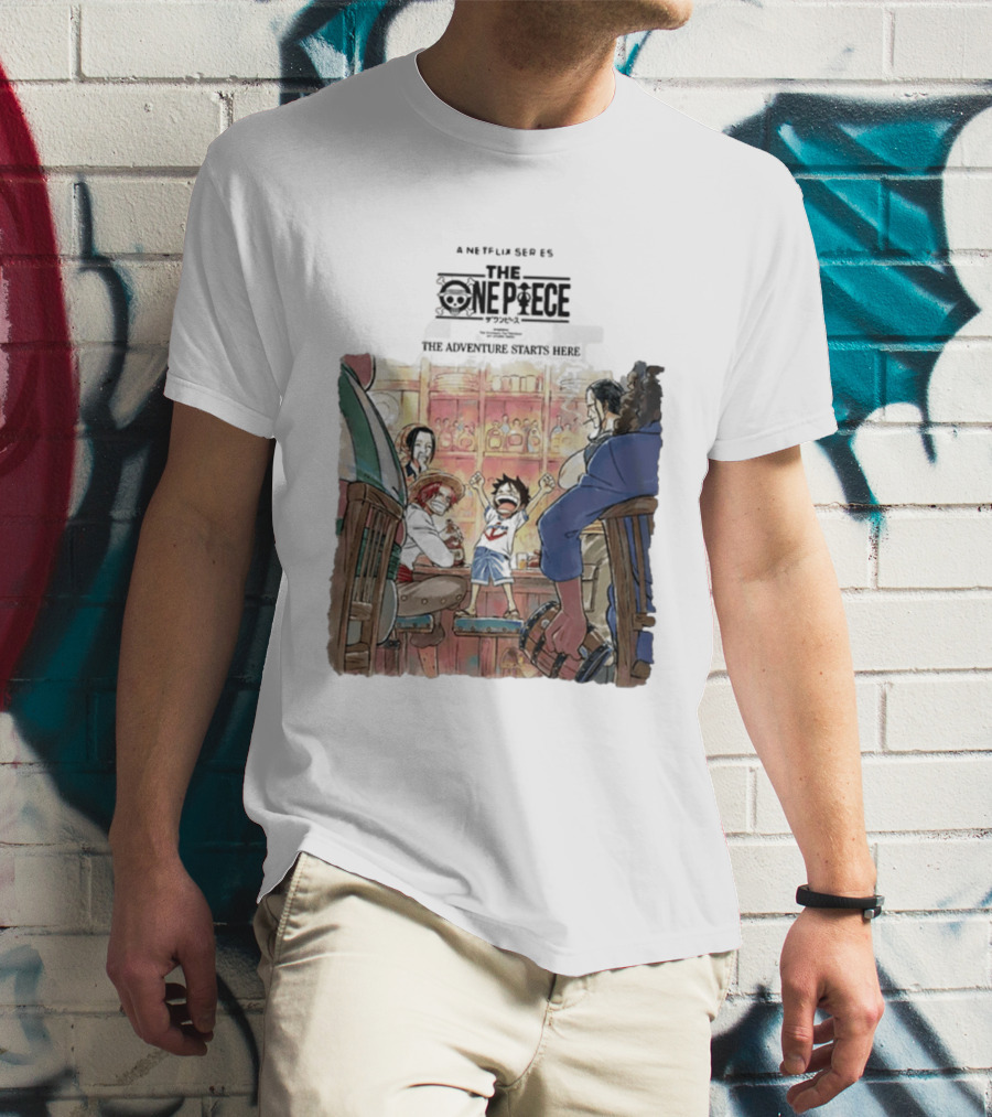 The One Piece Adventure Starts Here East Blue Remake By WIT Studio On Netflix February 2027 T-Shirt