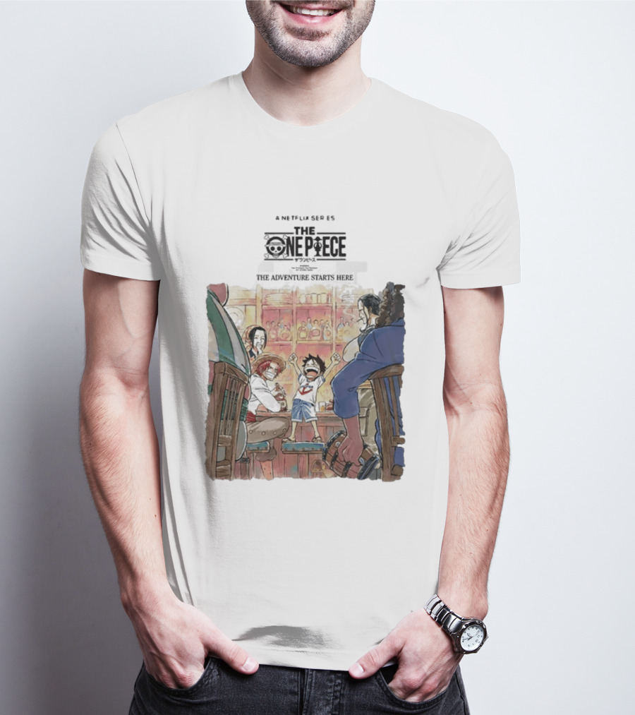 The One Piece Adventure Starts Here East Blue Remake By WIT Studio On Netflix February 2027 T-Shirt