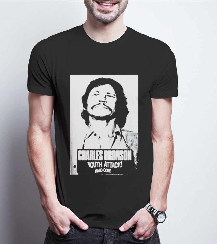 Charles Bronson Youth Attack Hardcore T-Shirt