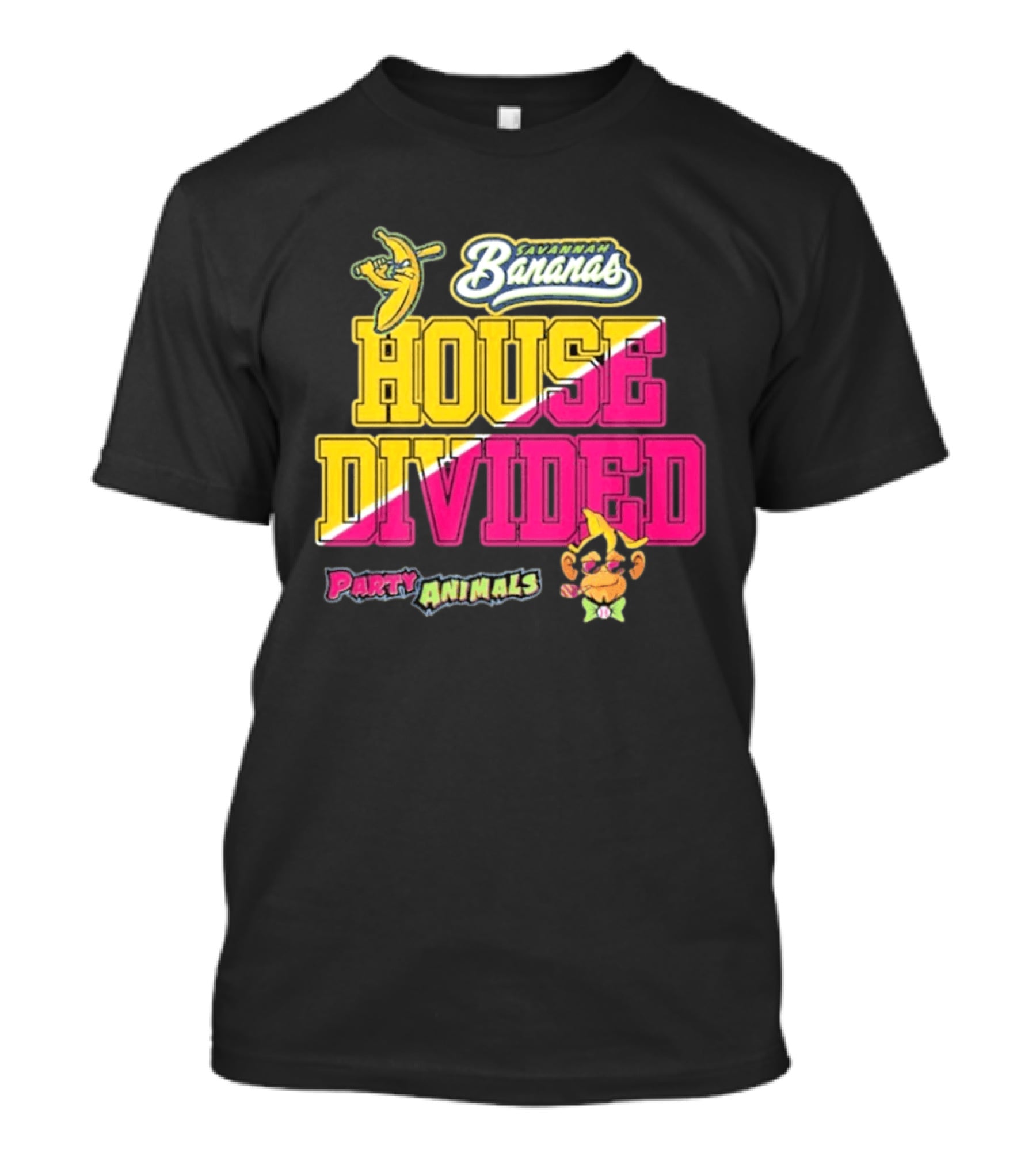 Savannah Bananas House Divided Party Animals T-Shirt
