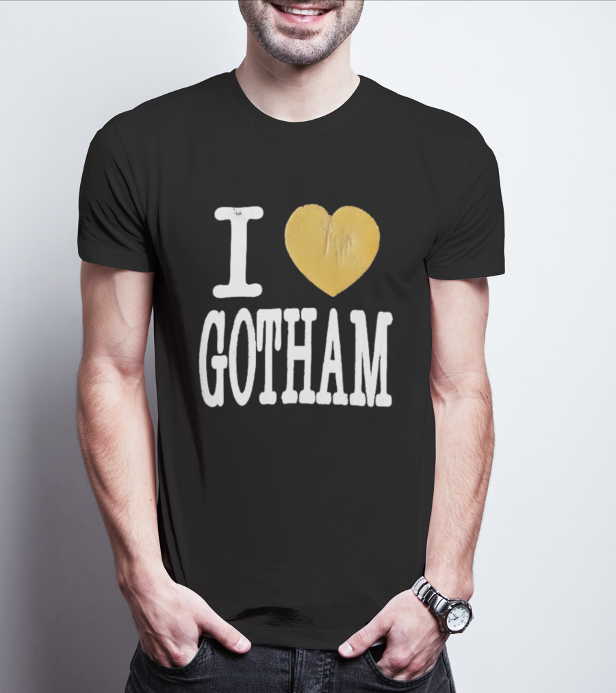 I Heart Gotham Golden Love T-Shirt