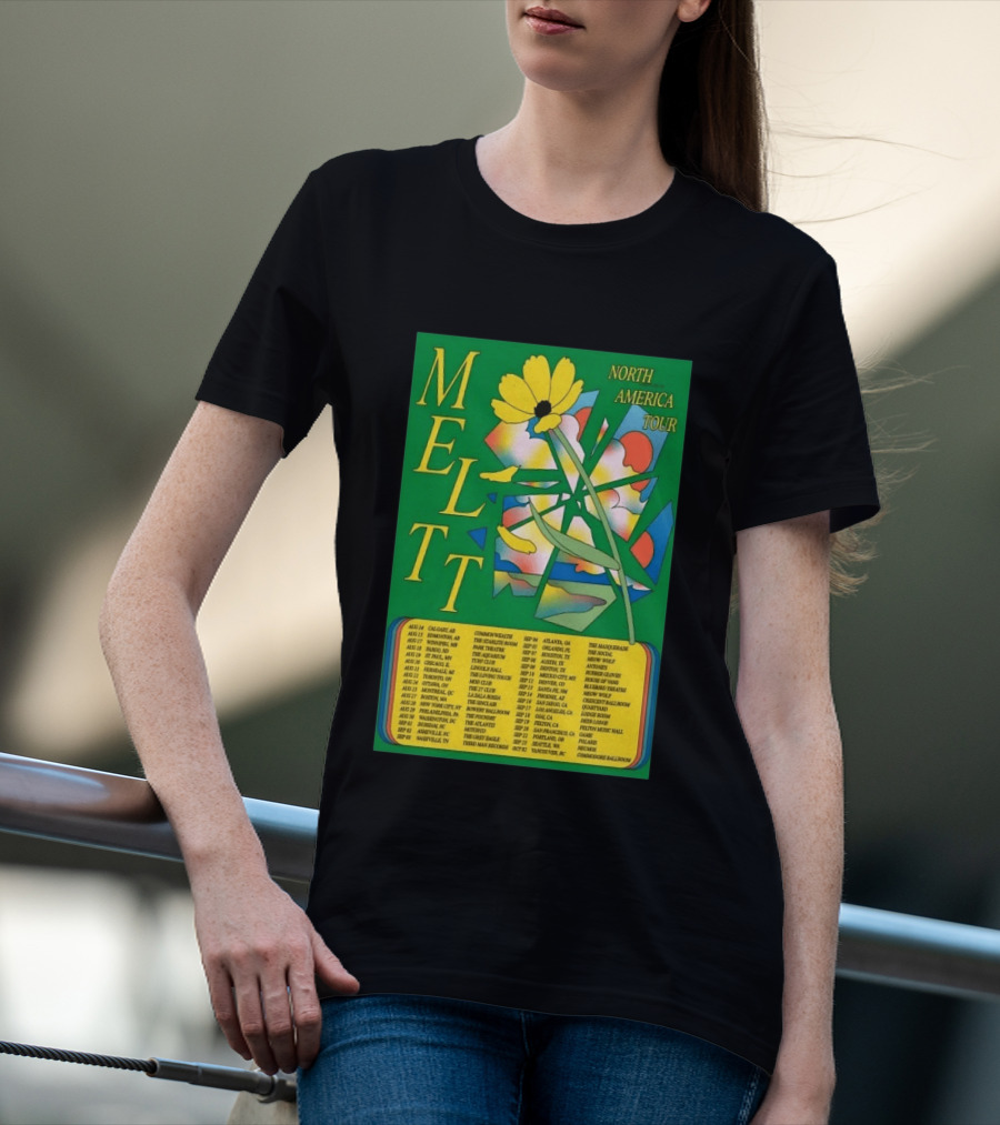 MELTT North America Tour 26 With Flower T-Shirt