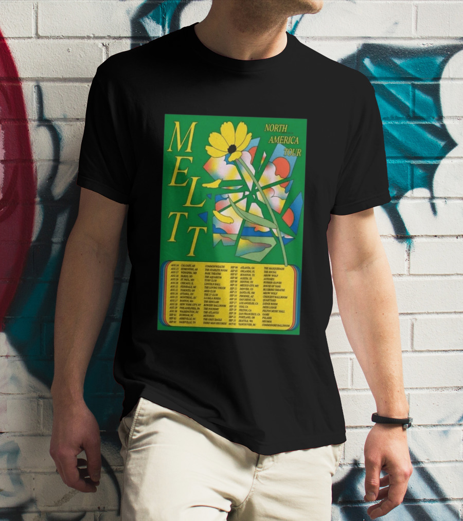 MELTT North America Tour 26 With Flower T-Shirt