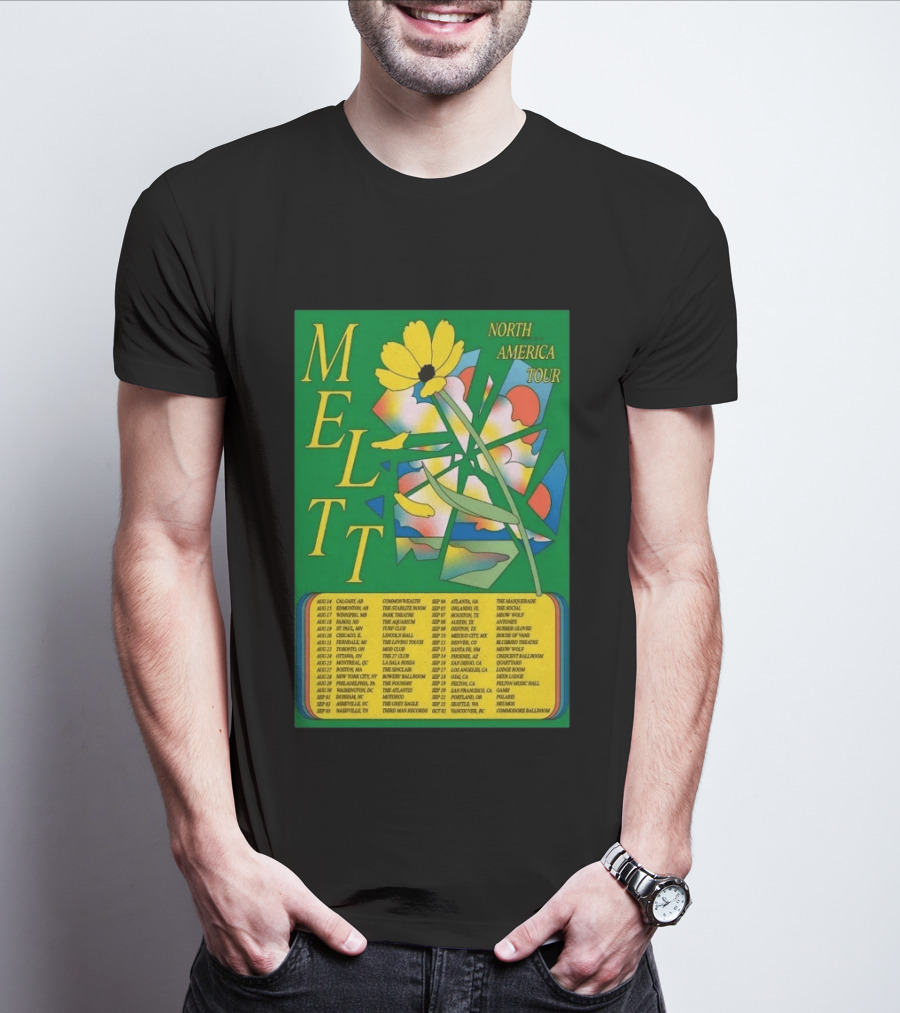 MELTT North America Tour 26 With Flower T-Shirt