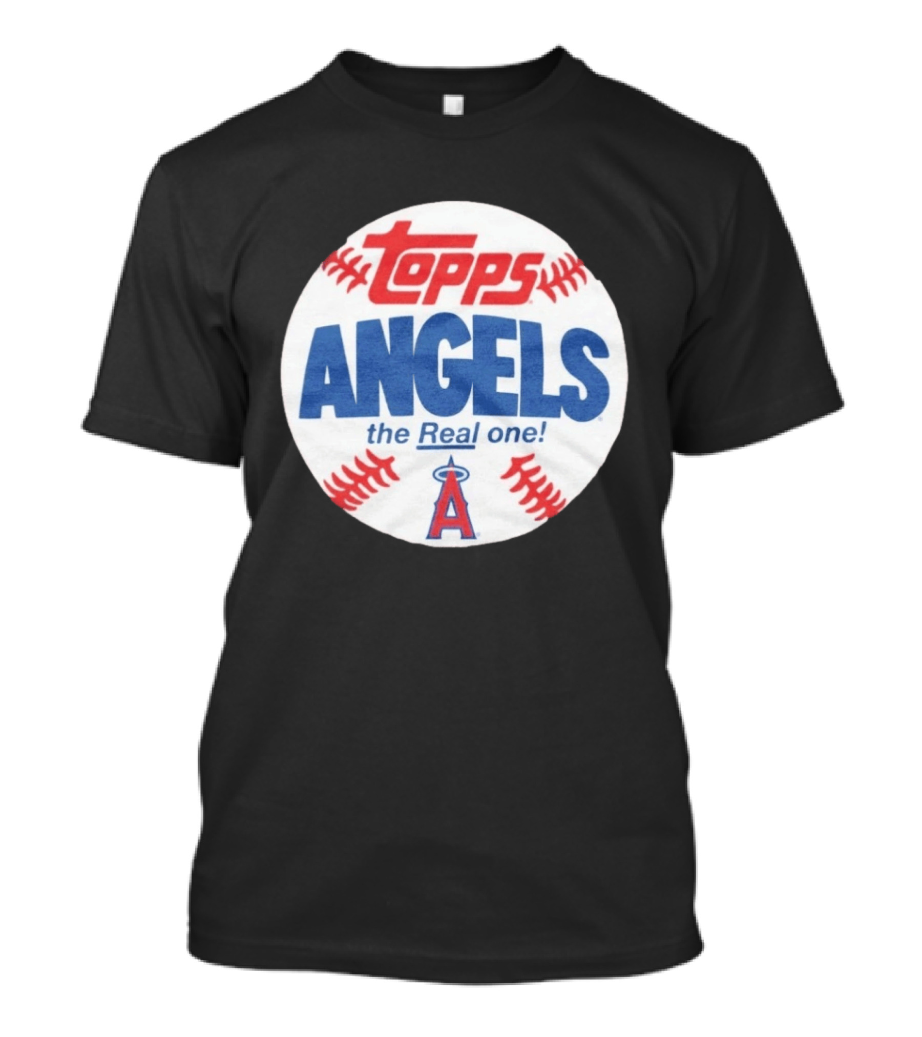 Topps Los Angeles Angels The Real One Baseball T-Shirt