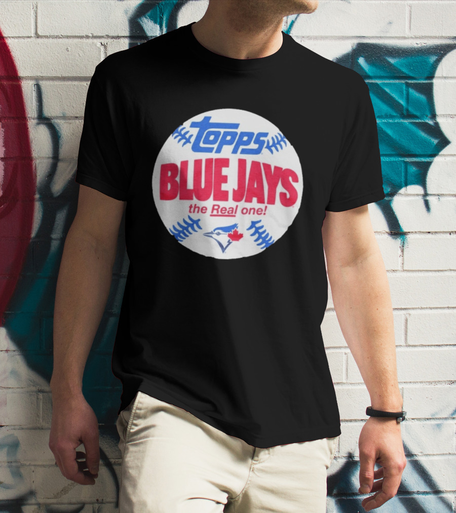 Topps Blue Jays The Real One T-Shirt