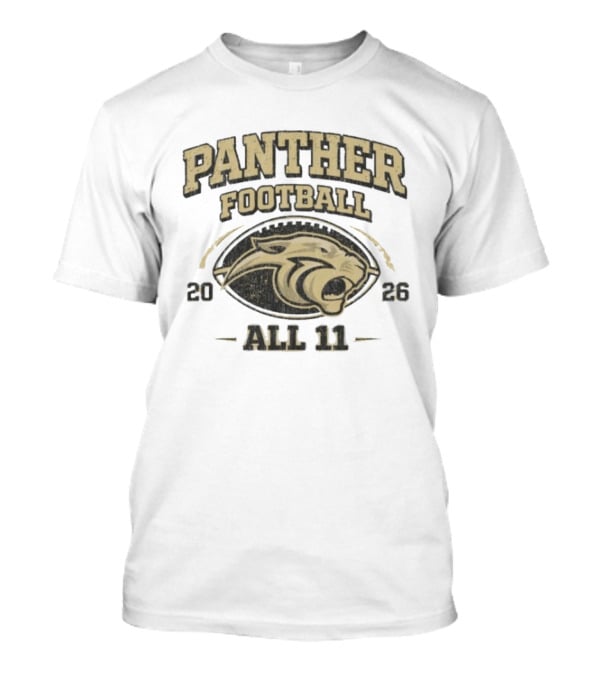 Panther Football All 11 Team 2026 T-Shirt