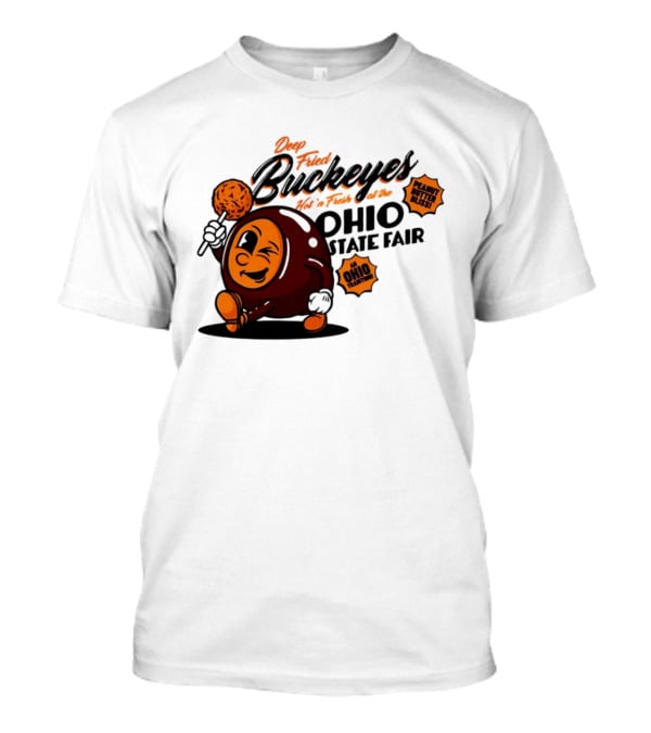 Ohio State Fair Deep Fried Buckeyes Hot'n Fresh Peanut Butter Bliss T-Shirt