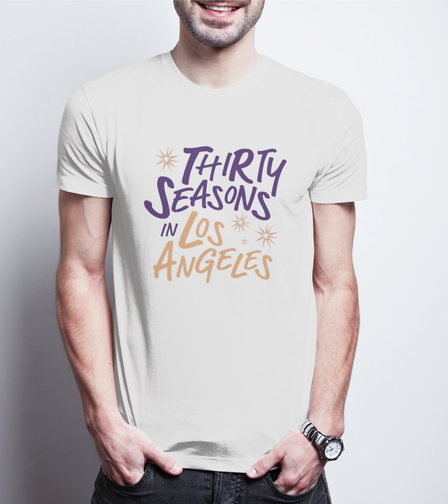 Thirty Seasons In Los Angeles Sparks T-Shirt