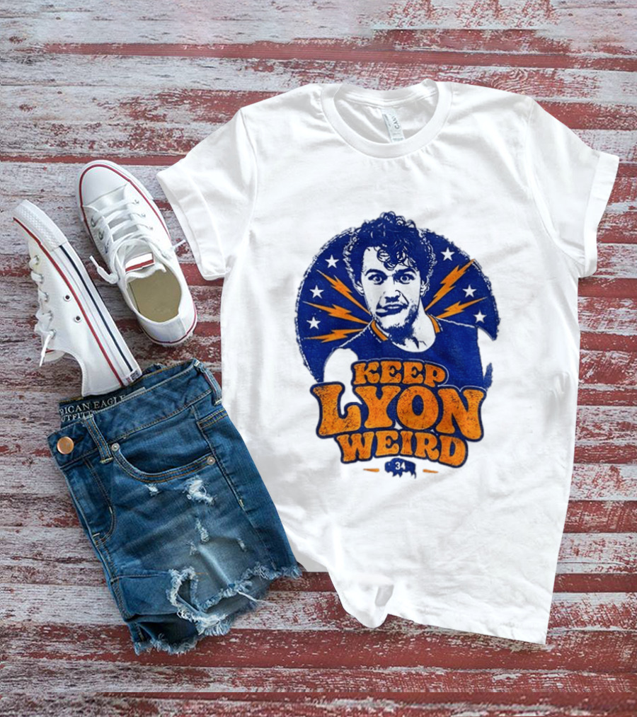 Keep Lyon Weird Alex Lyon Buffalo Sabres NHL 2026 T-Shirt