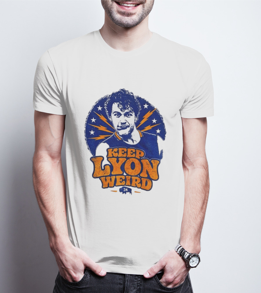 Keep Lyon Weird Alex Lyon Buffalo Sabres NHL 2026 T-Shirt