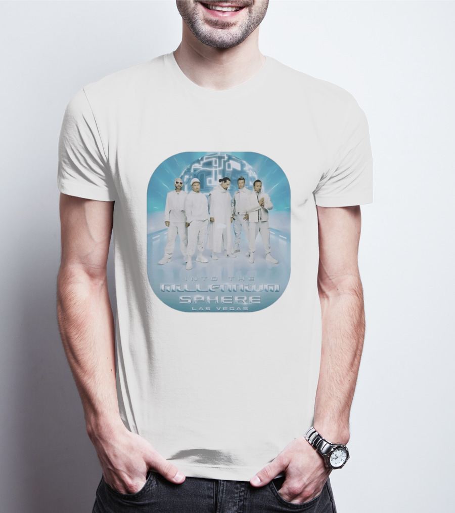 Backstreet Boys Into The Millennium Sphere Las Vegas 2026 T-Shirt