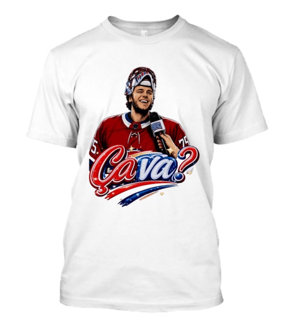 Ca Va Jakub Dobes Montreal Canadiens Interview NHL 75 Hockey Jersey T-Shirt
