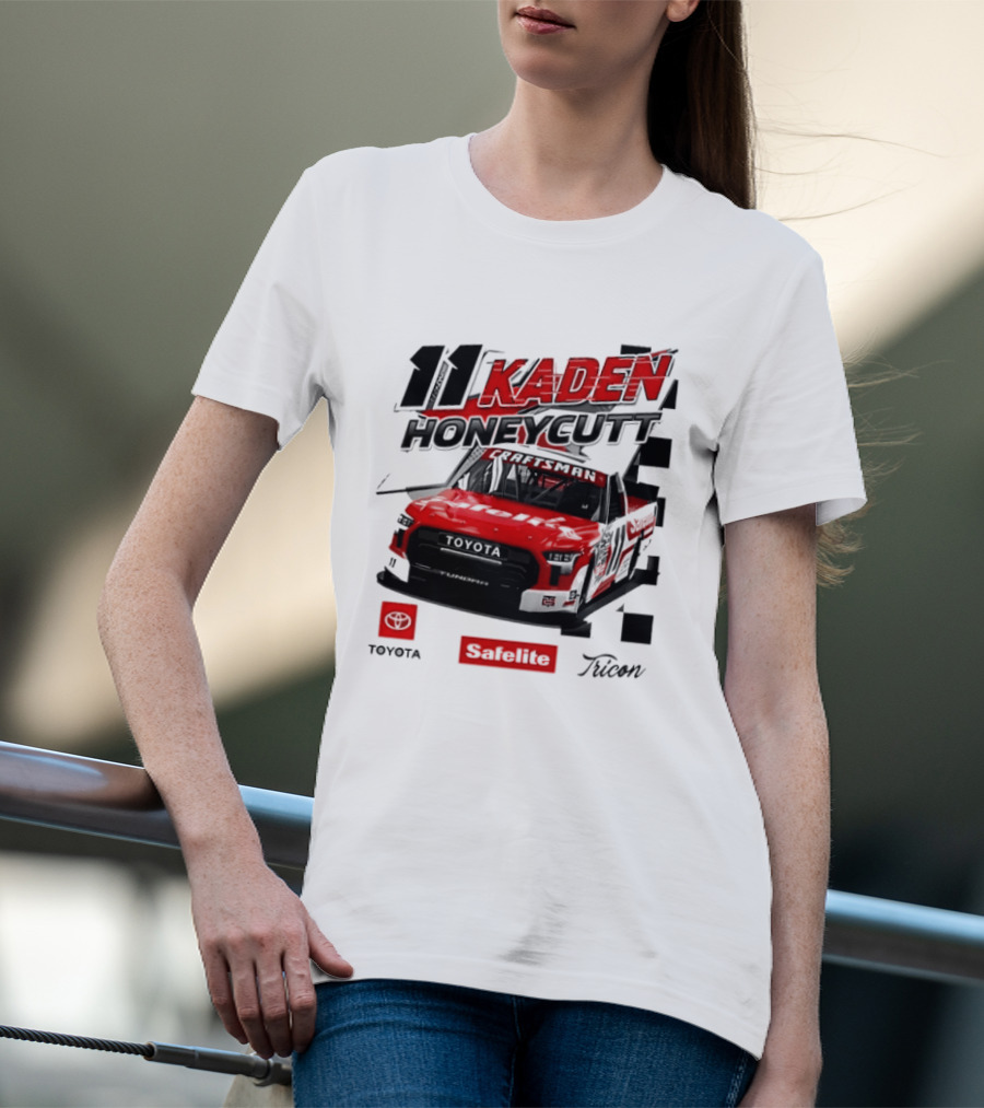 Kaden Honeycutt 11 Toyota Tundra TRICON Garage Racing Team T-Shirt