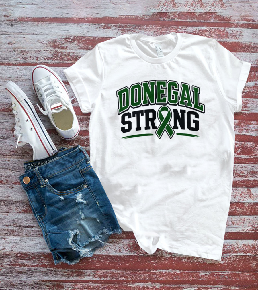 Donegal Strong 2026 Support Awareness Green Ribbon T-Shirt