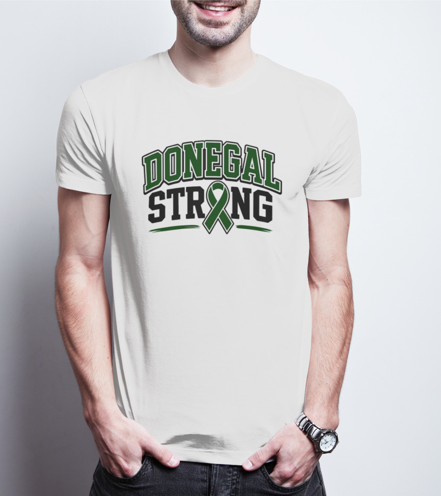 Donegal Strong 2026 Support Awareness Green Ribbon T-Shirt